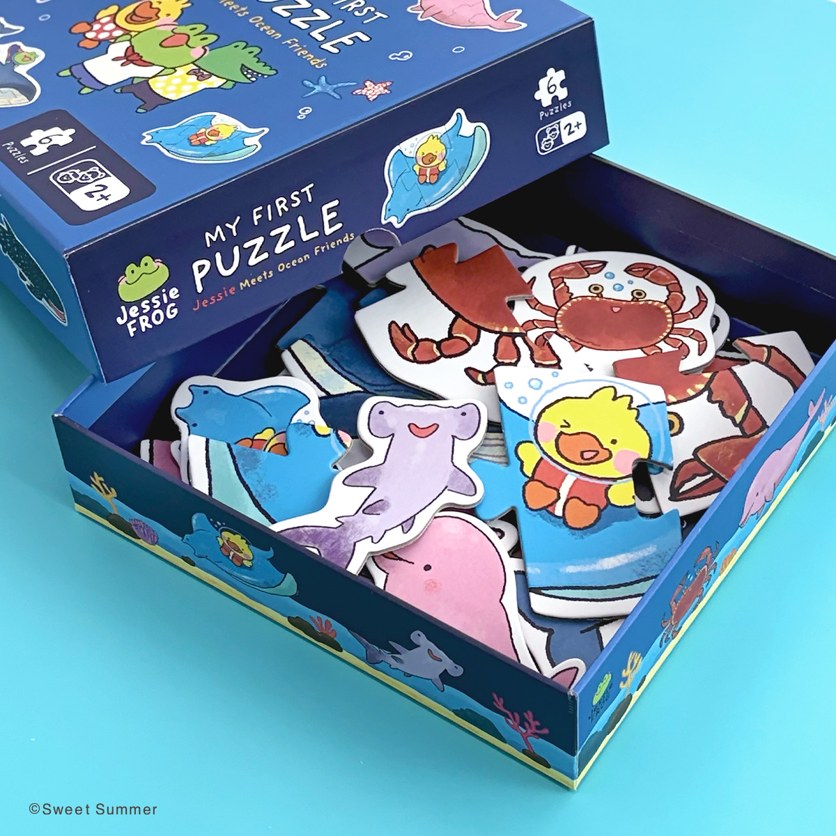 จิ๊กซอว์สำหรับเด็ก - My First Puzzle "JESSIE Ocean Friend " - Image 6