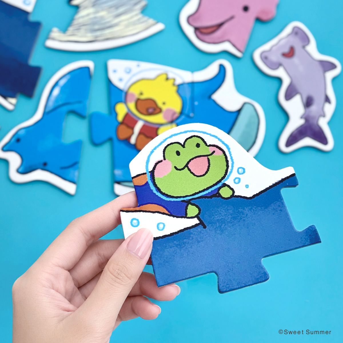 จิ๊กซอว์สำหรับเด็ก - My First Puzzle "JESSIE Ocean Friend " - Image 3