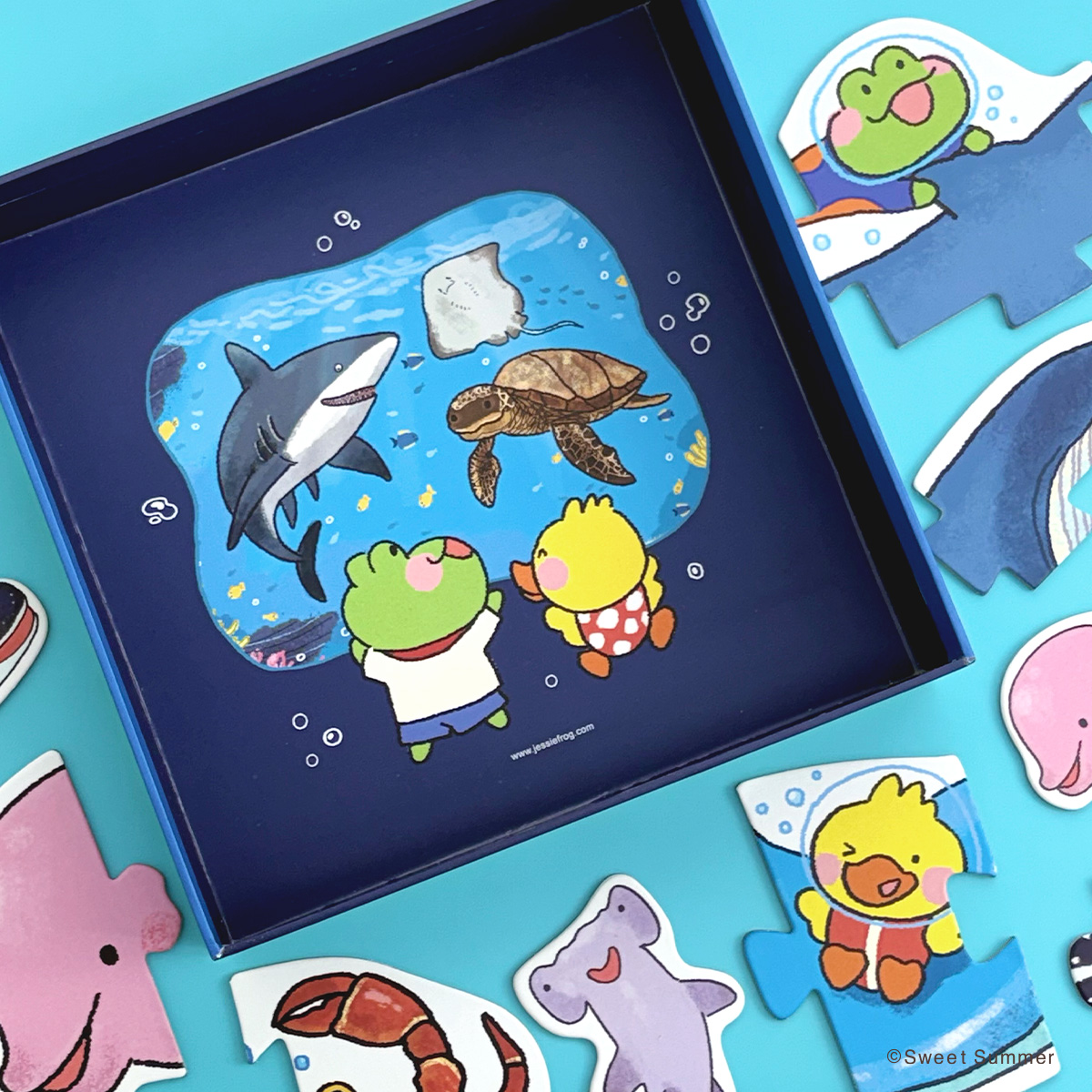 จิ๊กซอว์สำหรับเด็ก - My First Puzzle "JESSIE Ocean Friend " - Image 4