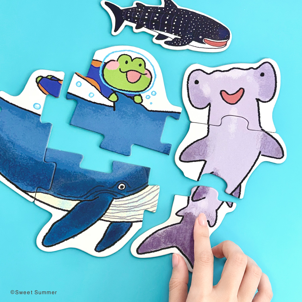 จิ๊กซอว์สำหรับเด็ก - My First Puzzle "JESSIE Ocean Friend " - Image 5